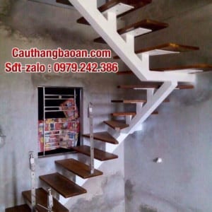 Cầu thang xương cá tại Hà Nội