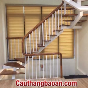 Cầu thang xương cá tại Hà Nội. Cầu thang xương cá đẹp