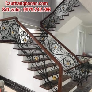 Cầu thang sắt nghệ thuật, cầu thang sắt mỹ thuật