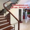 Cầu thang lan can kính cường lực tại Hà Nội