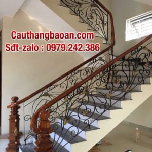 Cầu thang lan can sắt, cầu thang lan can sắt nghệ thuật