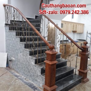 Cầu thang sắt đẹp, lan can sắt nghệ thuật đẹp