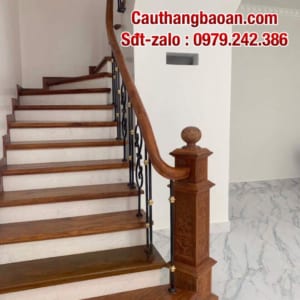 Báo giá cầu thang lan can sắt nghệ thuật