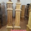 Trụ gỗ cầu thang lan can