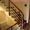 Các mẫu cầu thang sắt gỗ đẹp tại Hà Nội