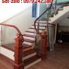 Cầu thang lan can kính cường lực tại Hà Nội
