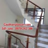 Cầu thang kính đẹp ở Hà Nội, cầu thang lan can kính cường lực