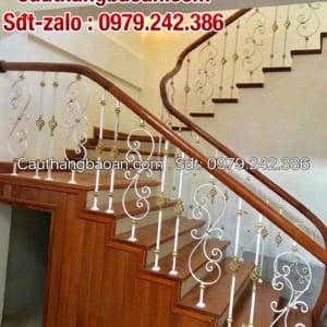 Cầu thang sắt nghệ thuật, lan can sắt nghệ thuật. Báo giá cầu thang lan can sắt nghệ thuật tại Hà Nội