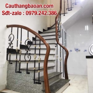 Các mẫu cầu thang sắt, cầu thang sắt nghệ thuật đẹp nhất tại Hà Nội