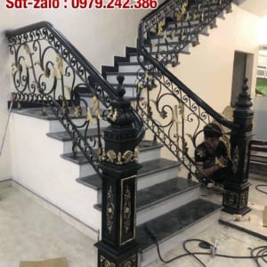 Cầu thang sắt, lan can sắt, cầu thang sắt nghệ thuật, lan can sắt nghệ thuật