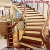 Cầu thang inox tay vịn gỗ giá bao nhiêu, Báo giá cầu thang inox tay vịn gỗ tại Hà Nội