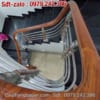 Cầu thang inox tay vịn gỗ, Lan can inox tay vịn gỗ tại Hà Nội