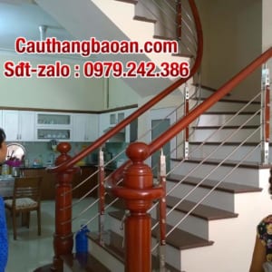 Cầu thang inox hiện đại nhất