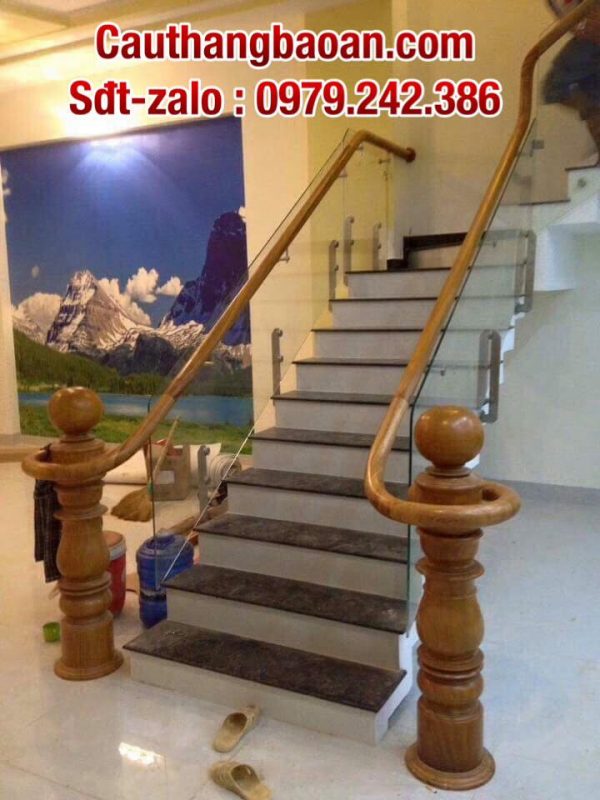 Top 882 mẫu cầu thang kính đẹp tay vịn gỗ , Cầu thang lan can kính cường lực hiện đại , Cầu thang kính tay vịn inox, Cầu thang kính tay vịn nhựa đẹp nhất