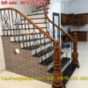 Cầu thang lan can sắt nghệ thuật . Cầu thang sắt đẹp tại Hà Nội