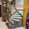 CẦU THANG KÍNH GỖ ĐẸP . CẦU THANG KÍNH CƯỜNG LỰC TẠI HÀ NỘI