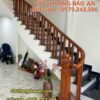 CẦU THANG GỖ LIM NAM PHI ĐẸP TẠI HÀ NỘI
