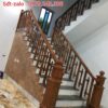 CẦU THANG GỖ ĐẸP TẠI HÀ NỘI. CẦU THANG CON TIỆN GỖ ĐẸP