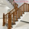 CẦU THANG GỖ LIM NAM PHI . MẪU CẦU THANG GỖ ĐẸP HÀ NỘI