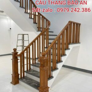 MẪU CẦU THANG GỖ ĐẸP . TAY VỊN CẦU THANG GỖ TẠI HÀ NỘI