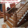 CẦU THANG GỖ ĐẸP TẠI HÀ NỘI . MẪU TAY VỊN CẦU THANG GỖ ĐẸP