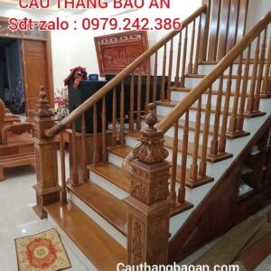 CẦU THANG GỖ ĐẸP TẠI HÀ NỘI . MẪU TAY VỊN CẦU THANG GỖ ĐẸP