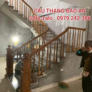 CẦU THANG GỖ ĐẸP LIM NAM PHI. TAY VỊN CẦU THANG GỖ TẠI HÀ NỘI