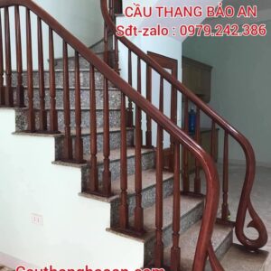 CẦU THANG GỖ ĐẸP TẠI HÀ NỘI . LAN CAN CẦU THANG GỖ ĐẸP